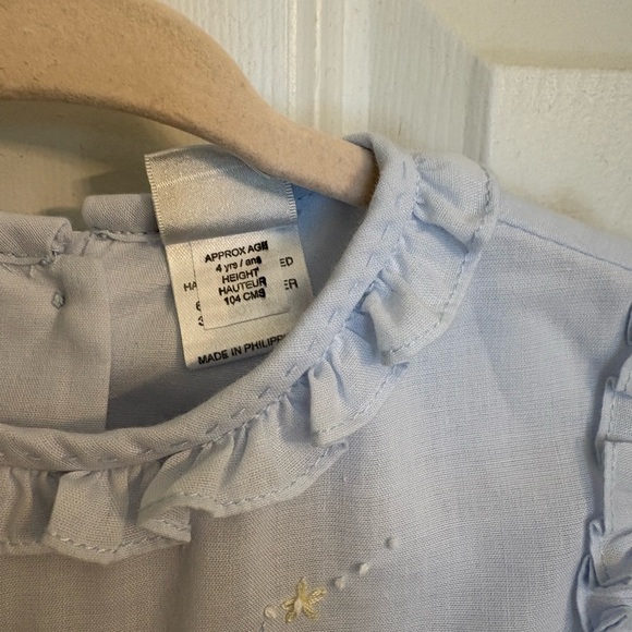 Sarah Louise Smocked Sleevless Girls Dress 4T - Picture 3 of 6